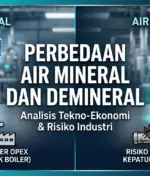 Perbedaan Air Mineral dan Demineral: Analisis Risiko Tekno-Ekonomi dan Kepatuhan Regulasi untuk Manajemen Industri