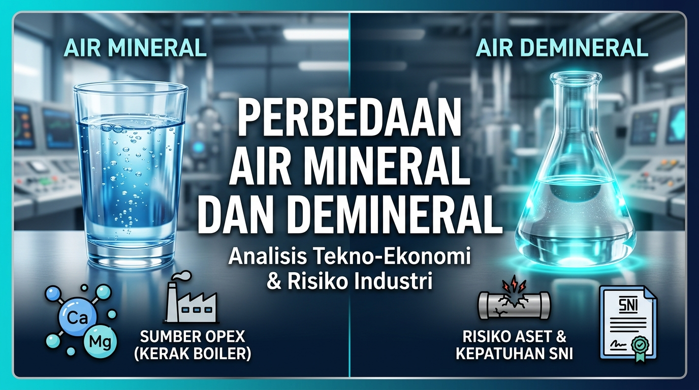 perbedaan air mineral dan demineral