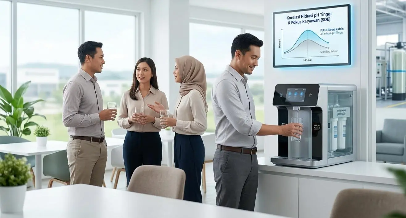 Manfaat Air Minum pH Tinggi
